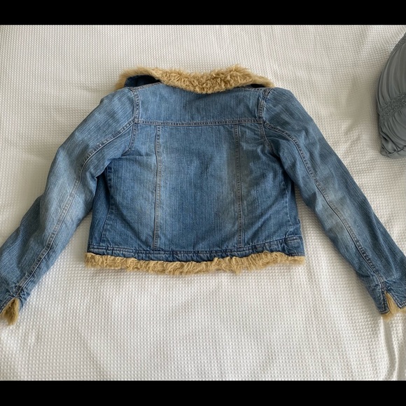 Arizona COZY FUR LINED DENIM JACKET (Girls) - Picture 10 of 11